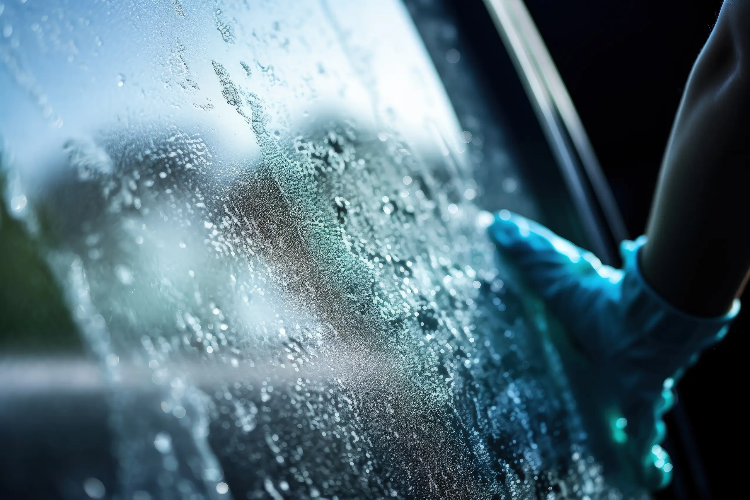 Ramen aan de binnenkant schoonmaken